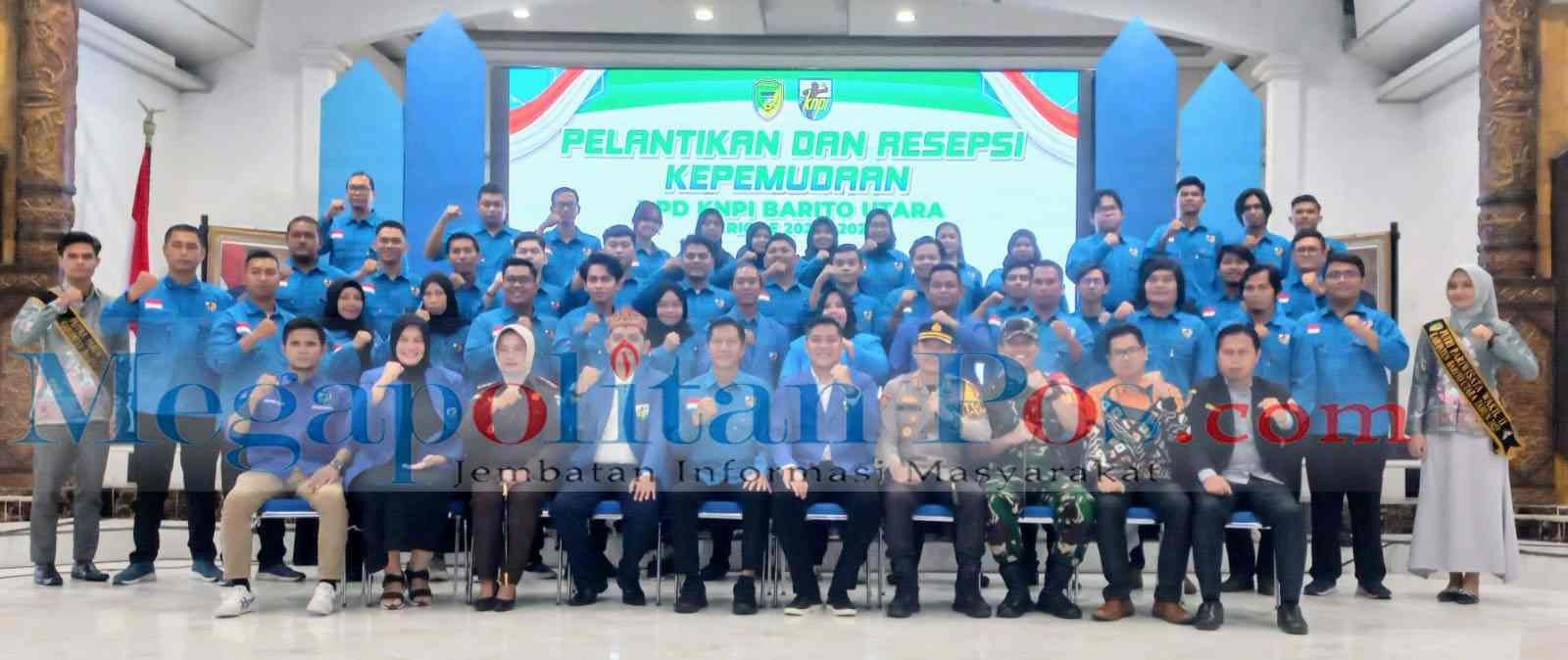 Ketua Dan Pengurus DPD KNPI Kabupaten Barito Utara Resmi Di Lantik